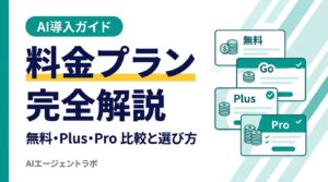 ChatGPTの料金プランを完全解説・無料・Go・Plus・Pro比較と選び方