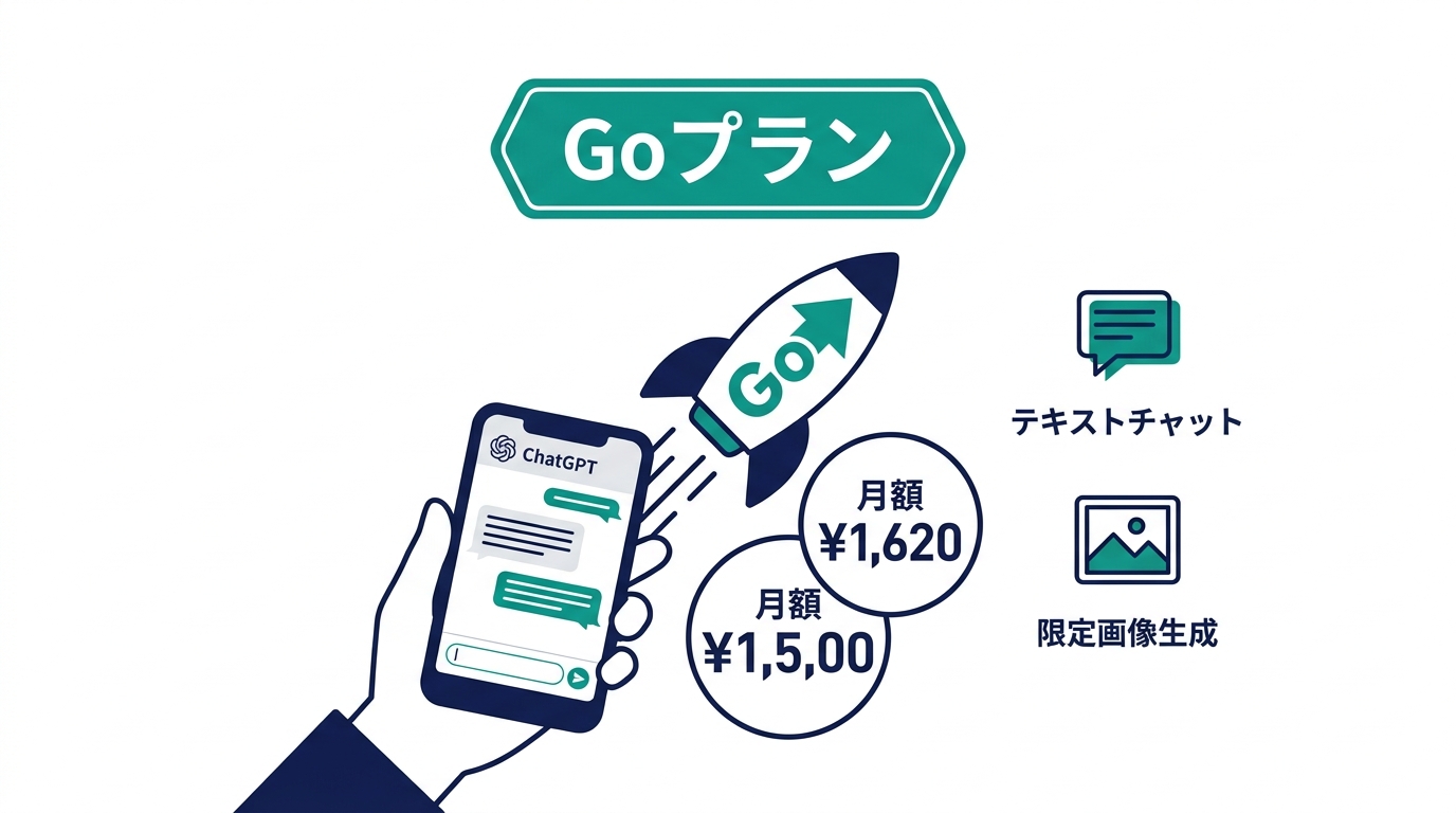 ChatGPT Goプランの特徴と価格